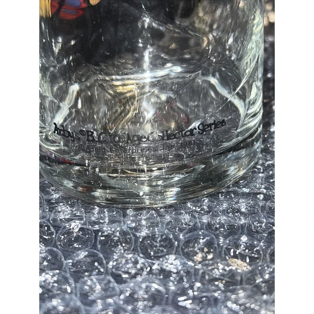 1981 Arby's B.C. Ice Age Collector's Series 2 Glasses New VINTAGE
